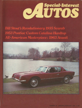 SPECIAL-INTEREST AUTOS 1976 JAN #32 - AVANTI SPECIAL, STOUT SCARAB,'53 CATALINA